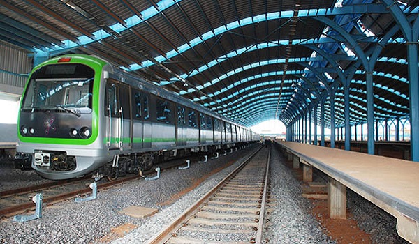 Metro Station In Bangalore